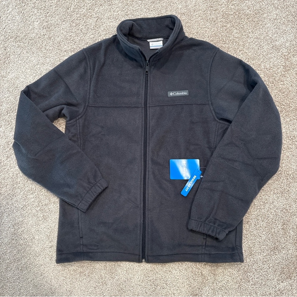 Men’s Columbia Mount Grant Full Zip Fleece Black